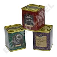 Tea container label printing 