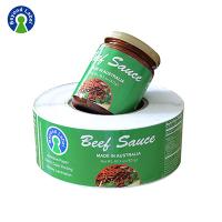 sauce jar label printing 